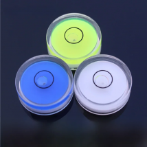 HACCURY Universal level measurement instrument Bubble level Circular Level Spirit Beads Size 25*10mm Green Blue White 10PCS/lot