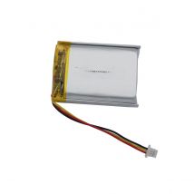 3.7V 1200mAh 4.44Wh Li-polymer Rechargeable Li Lithium Battery 103040 Thermistor JST 3pin 1.0  For GPS Bluetooth Speaker DashCam