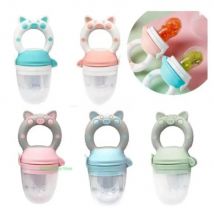Newborn Pacifier Feeder For Baby pacifier Food Grade Silicone PP Training Nipple Milk Fresh Fruit Nibbler Teat Pacifier Bottles