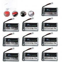 3.7v 1800mAh Rechargeable Battery for KY601S SYMA X5SW X5 M18 H5P 903052 3.7v Lipo battery  XH2.54 Plug