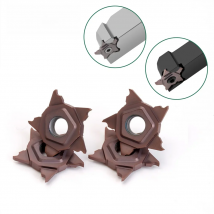 Y Bahrami CNC slotting bladesCarbide Grooving Insert penta24n100j penta24n300j penta24n200j penta24n250jProcessing steel parts,