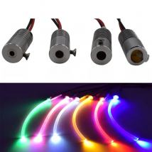 1 X High Quality DC12V Input 2W Small Size Fiber Optic Illuminator For Car Using