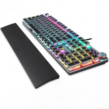 AULA F2088 Mechanical Gamer Keyboard Punk Keycap Retro 104Keys Multimedia Knob RGB Backlit Wired Anti-ghosting Gaming Keyboard