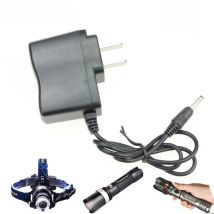 Headlamp Chager Flashlight Charger The DC Charger for LED Headlight Flashlight 18650 Battery Charger EU US Plug Free Shipping