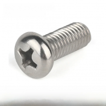10/50 M2 M2.5 M3 M3.5 M4 M5 M6 M8 A2 304 Stainless steel Cross Round Phillips Pan Head Screw Bolt Dia 2 3 4 5 8mm Length 3-100mm
