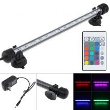 Aquarium LED Bar Light Waterproof Fish Tank Underwater Lamp Decor 220V Submersible Waterproof Strip Light with Remote Control
