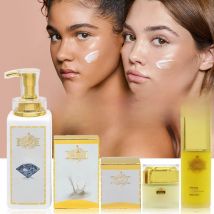 5D Gluta Whitening Skin Care Set Original Korean Cosmetics Skin Care Products for European and American Female Dark Skincare