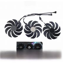 PLD10020B12H DC12V 0.65A 4PIN Graphics fan For GIGABYTE AORUS GeForce RTX 4090 RTX 4080 RTX 4070 Ti MASTER
