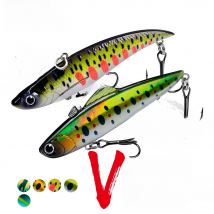 WALK FISH 21g 23g 12.8g Sinking Fishing Lure Lipless Crankbaits Hard Artificial VIB Vibration Bait All Depth Winter Ice Fishing