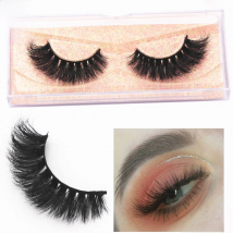 Mink Eyelashes 3D Real Mink Hair False Eyelashes Natural Thick Long Lasting Eye Lashes Fluffy Fake Eyelashes Make Up Lash Beauty