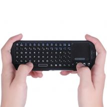 iPazzPort Mini Bluetooth＆ 2.4GHz Wireless Keyboard with Touchpad MouseCombo for Android TV Box/PC/Tablet/PS4/Raspberry Pi 3/HTPC