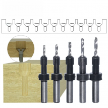 1pcs 8mm 10mm Shank HSS Woodworking Countersink Router Bit Set Screw Extractor Remon Demolition for Wood Milling Cutter