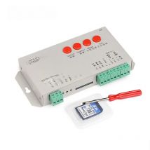 K-1000s SD card programmable addressable pixel light controller, SPI DMX512 support, WS2811 1903 2812 2813 2815 16703 6812 1914