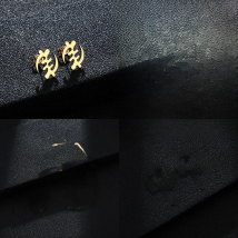 SONYA Big/Small Size African Symbol Earrings Gold Color Stainless Steel Material Adinkra Gye Nyame Earrings Ethnic Jewelry