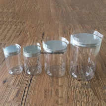 400 PCS/lot Pvc Transparant Heat Shrink Bands For Jar Mouth Sealing cap of PET Film For glass oil bottle, aluminum cream box