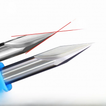 YZH Aluminum Chamfer Milling Cutter 30 Degree HRC55 Countersink Chamfering Mill V Groove  2 3 Flutes 3 4 5 6 8 10 mm