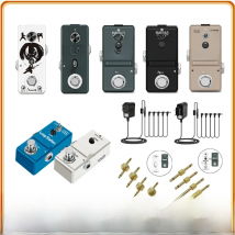 Rowin-Mini Loop Station Pedal Looper Effect Pedals for Electric Guitar, 10 Min Recording, Unlimited Overdub, 3 Modes