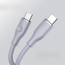 VOLTME 60W USB C To USB Type C Cable 5A PD Fast Charging Charger Cord QC 4.0 TypeC Cable For iPhone 15iPad Samsung Huawei Xiaomi