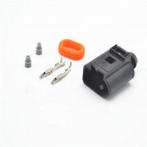 10 Kits Super sealed automotive VW electrical horn plug connector 1.5 series plug 1J0973702