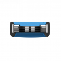 Colorlamb Men Razor Blades Set 4-16 PCS 5 Blades Martensitic Stainless Steel Refill Cartridges with Trimmer for Manual Shaver