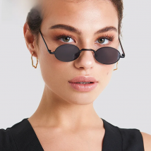 SORVINO Skinny Steampunk Oval Sunglasses 2020 Women Vintage Small Steam Punk Goggles Designer Gold Tiny Sun Glasses Shades SN229