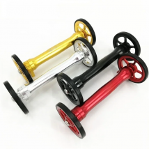 Litepro For Brompton Folding Bike Easy Wheel Extension Rod Rear Cargo Rack Easywheel Telescopic Rod