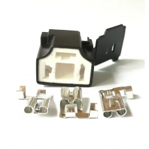 1 Set 3 Pin 7.8 H4-2B Ceramic Car Connector H4 Auto Light Lamp Holder Plug 7.8mm Lamp Plug For VW Santana 2000