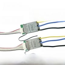 BeMuchSafer 7S 10S 20A 24V 36V Battery BMS 7S20A 10S20A Separate Port PCM With On/Off Switch Temperature Sensor for DIY Battery