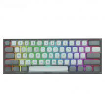 E-YOOSO Hz-61 RGB USB Mini 8K RT Magnetic Switch Mechanical Gaming Keyboard 61 Key Wired for Computer PC Laptop Detachable Cable