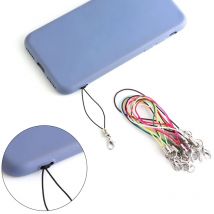 20pcs Hand Wrist Lanyard String Mobile Phone Rope Lobster Clasp Lanyard Diy Handmade Accessories Connector Hook Fastener Making