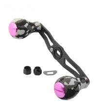 EKFan 115mm 8*5mm Hole Carbon Fiber Fishing Reel Handle Bait casting Camouflage EVA Knob Fishing Accessories