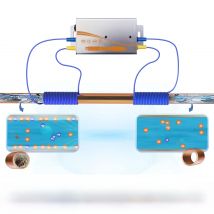 Electronic Water Descaler System Water Descaler, Alternative Electronic Salt-Free Hard Water Conditioner, Alloy Shell