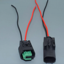 Worldgolden 2pin 0.6MM water temperature sensor connector, auto male female connector 1-967644-1 968405-1 1-967570-3