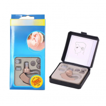 Mini Hearing Aid Portable Ear Sound Amplifier Adjustable Ear Hearing Amplifier Aid Kit Tone Hearing Aids for the Deaf Elderly