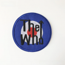 rock Patches for Clothing DIY Stripes Written Words Sticker Clothes Stickers Apparel Garment Accessorie