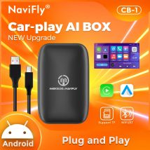 Neue 8,1 universelle android ai box drahtlose carplay android auto für alle autos android eingebaute youtube netflix wifi bt