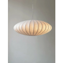 Nordic Modern Silk Pendant Lights Wabi Sabi E27 LED Chandeliers Lustre For Living Room Dining Room Pendant Lamp Decor Lighting