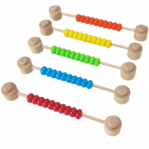 Busy Board DIY Accessories Abacus Beads Pick Beads Baby Busyboard Homemade Early Education Puzzle Toys Montessori Materials