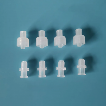 Luer Thread 1/4-28UNF Adapter PP Plastic Air Valve Pipe Dispensing Glue Subpackaging Syringe Barrel Fitting Connector