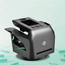 360° Rotating Automatic Card Shuffling Dealing Machine 2 in 1 Electric Poker Card Shuffler Device 4000mAh Poker Games Dispenser