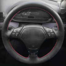 Customize DIY Micro Fiber Leather Car Steering Wheel Cover Hand-stitched For BMW E39 E36 E46 Car Interior