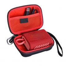 LTGEM Waterproof EVA Hard Case for JBL Go 3 Portable Speaker With Bluetooth Built-in Battery
