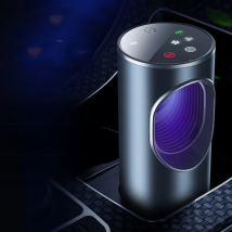 Vehicle Odor Removal Negative Ion Air Purifier UV sterilization PM2.5 Air Quality Monitoring Hepa Filter Smoke Cleaner for Cars