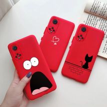Honor 50 Case For Huawei Honor 50 Back Cover Soft Silicone Cute Cartoon Painted Phone Cases For Huawei Honor 50 Honor50 Bumper