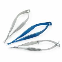 8.5CM Ophthalmic Microscopic Animal Experiment Vascular Scissors Conjunctiva Corneal Iris Capsulotomy Vannas Scissors