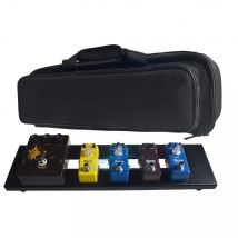 AZOR AB-101 Guitar Effect Pedal Board Aluminum Alloy With Durable Bag Guitar Portable Pedalboard Effect Pedal Guitar Accessories