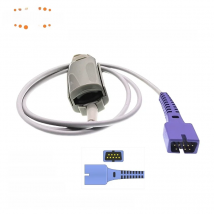 DS-100A For Reusable SPO2 Sensor Nellcor 9 Pin Oxi Tech Pulse Oximeter Probe Monitor Oxi-Max Adult Pediatric Neonatal SpO2 Probe