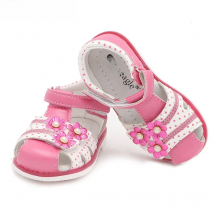 Cute Eagle Summer Girls Sandals  Pu Leather Toddler Kids Shoes Closed Toe Baby Girl Shoes Orthopedic Sandals Size 21-26 New 2020
