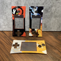 Replacement Front Housing Shell Case Compatible with Game Boy Micro GBM Console