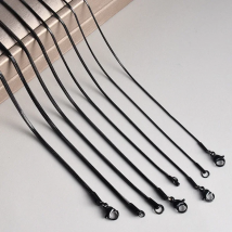 Dropshiping Stainless Steel Width 0.9/1.2/1.5/2.0mm Square Snake Chain Necklace for Men Women Chain Jewelry